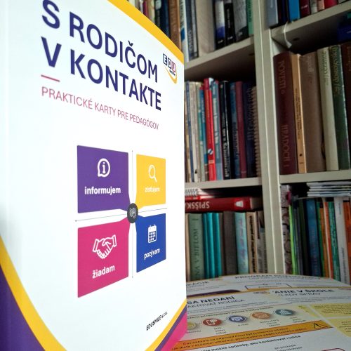Folder S rodičom v kontakte – karty pre pedagógov, EDUSMILE