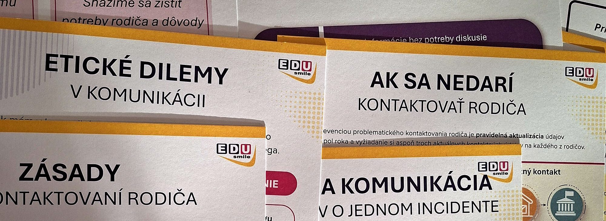 Karty S rodičom v kontakte – komunikácia s rodičom: zásady, etické dilemy, komunikácia pri incidente